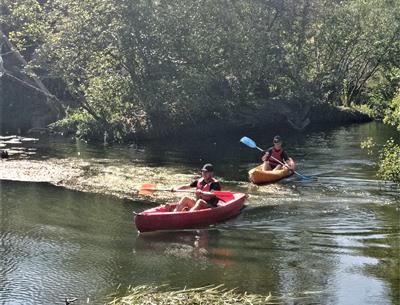 Location de canoë-kayak à proximité du camping